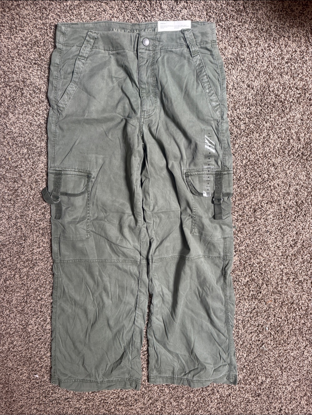 American Eagle Outfitters Olive Utility Cargo Pants